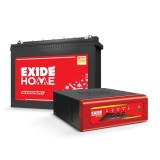 Exide STAR12V1375 1375VA Pure Sine Wave Inverter + INVASMART ISTT2000 200Ah Tall Tubular Battery